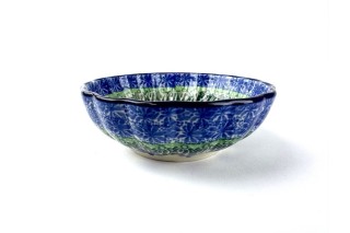 023 Bunzlau Ribbel Schaal U3145 023 Ribbel Schalen Ø 12 cm